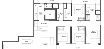 blossoms-by-the-park-floor-plan-4-bedroom-d2-singapore